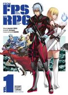 Couverture du livre « From FPS to RPG Tome 1 » de Jiraigen et Junichi Saiki aux éditions Delcourt