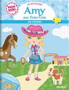 Couverture du livre « Minimiki - les petites robes d'amy aux etats-unis - stickers » de Julie Camel aux éditions Play Bac