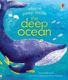 Couverture du livre « Peep inside : the deep ocean » de Anna Milbourne et Stephanie Fizer Coleman aux éditions Usborne