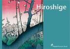 Couverture du livre « Hiroshige postcard book /anglais/allemand » de Schroer Anne aux éditions Prestel