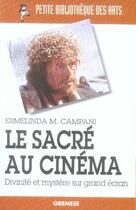 Couverture du livre « Le sacré au cinéma ; divinité et mystère sur grand écran » de Campani E M aux éditions Gremese