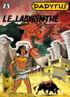 Couverture du livre « Papyrus Tome 13 : le labyrinthe » de Lucien De Gieter aux éditions Dupuis
