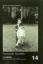 Couverture du livre « PHOTOBOLSILLO T.14 ; Fernando Gordillo » de Gordillo aux éditions La Fabrica