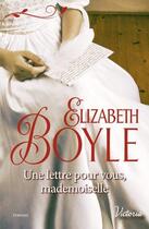 Couverture du livre « Une lettre pour vous, mademoiselle » de Elizabeth Boyle aux éditions Harlequin