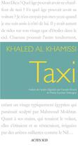 Couverture du livre « Taxi » de Khaled Al Khamissi aux éditions Editions Actes Sud