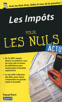 Couverture du livre « Les impôts pour les nuls » de Pascal Perri aux éditions Pour Les Nuls