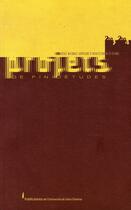Couverture du livre « Projets de fin d'études 2003-2004 » de  aux éditions Pu De Saint Etienne