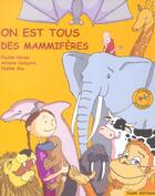 Couverture du livre « On est tous des mammiferes » de Neveu / Delautre aux éditions Zoom