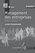 Couverture du livre « Les nouveaux a4 management des entreprises 2e annee bts guide pedagogique » de Bertholom-D aux éditions Foucher