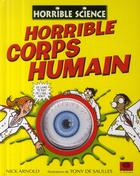 Couverture du livre « Horrible corps humain » de Nick Arnold aux éditions Le Pommier