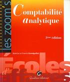 Couverture du livre « Zoom's comptabilite analytique » de Grandguillot/Grandgu aux éditions Gualino