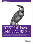 Couverture du livre « RESTful Java with JAX-RS 2.0 » de Bill Burke aux éditions O`reilly Media