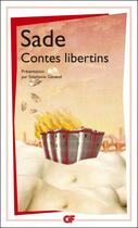 Couverture du livre « Contes libertins » de Donatien-Alphonse-Francois De Sade aux éditions Flammarion