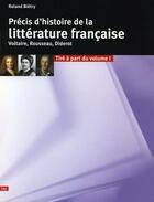 Couverture du livre « Précis d'histoire de la littérature française » de Roland Bietry aux éditions Lep