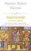Couverture du livre « Maimonide ou l'autre Moïse » de Maurice-Ruben Hayoun aux éditions 12-21