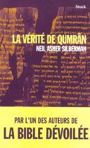 Couverture du livre « La verite de qumran » de Neil Asher Silberman aux éditions Stock