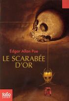 Couverture du livre « Le scarabée d'or » de Edgar Allan Poe aux éditions Gallimard-jeunesse