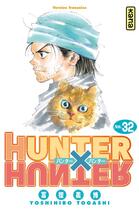 Couverture du livre « Hunter X hunter Tome 32 » de Yoshihiro Togashi aux éditions Kana