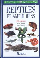 Couverture du livre « Reptiles Et Amphibiens » de Haalliday aux éditions Bordas