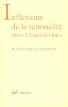 Couverture du livre « Inflexions de la rational.dans espri » de Courtois J.P. aux éditions Puf
