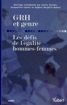 Couverture du livre « GRH et genre ; les défis de l'égalité hommes-femmes » de  aux éditions Vuibert