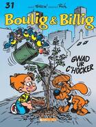 Couverture du livre « Boulig & Billig Tome 31 : gwad ur c'hocker » de Laurent Verron aux éditions Bannou-heol