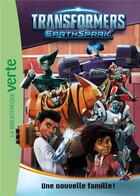 Couverture du livre « Transformers - EarthSpark Tome 2 : Une nouvelle famille ! » de Hasbro aux éditions Hachette Jeunesse