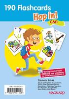 Couverture du livre « Hop In Cm1 Flascards » de Elisabeth Brikke aux éditions Magnard