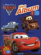 Couverture du livre « Cars 2 ; mon album 3D » de Disney aux éditions Hemma