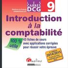 Couverture du livre « Carres Dcg 9 - Introduction A La Comptabilite - 5eme Ed » de Grandguillot Beatric aux éditions Gualino