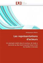 Couverture du livre « Les representations d'acteurs » de Mbairo-M aux éditions Editions Universitaires Europeennes