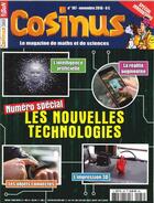 Couverture du livre « Cosinus n 187 intelligences artificielles novembre 2016 » de  aux éditions Cosinus