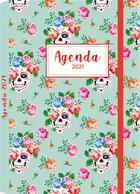 Couverture du livre « L agenda de mon annee 2021 calavera mexicaine » de  aux éditions Editions 365