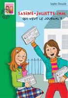 Couverture du livre « Sabine-juliette.com - qui veut le journal ? » de Dieuaide S aux éditions Le Livre De Poche Jeunesse