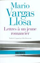 Couverture du livre « Lettres à un jeune romancier » de Mario Vargas Llosa aux éditions Gallimard