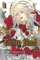 Couverture du livre « Trinity blood Tome 16 » de Sunao Yoshida et Kiyo Kyujo aux éditions Kana