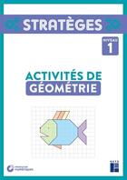 Couverture du livre « Activites de geometrie niveau 1 + cd-rom » de Kevin Gueguen aux éditions Retz