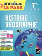 Couverture du livre « Histoire-geo tle l es s » de Renaud Jean-Philippe aux éditions Hatier