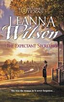 Couverture du livre « The Expectant Secretary (Mills & Boon M&B) » de Leanna Wilson aux éditions Mills & Boon Series