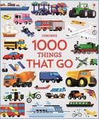 Couverture du livre « 1000 things that go » de Sam Taplin et Gabriele Antonini aux éditions Usborne