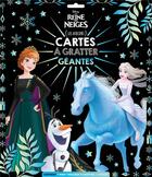Couverture du livre « La reine des neiges - mes cartes a gratter geantes - disney » de  aux éditions Disney Hachette