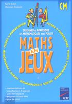 Couverture du livre « Maths en jeux cm » de Redoute/Colin aux éditions Retz
