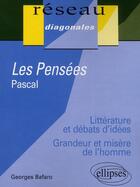 Couverture du livre « Les pensées, de Pascal » de Bafaro aux éditions Ellipses Marketing