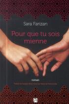 Couverture du livre « Pour que tu sois mienne » de Sara Farizan aux éditions Anne Carriere