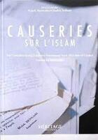 Couverture du livre « Causeries sur l'Islam » de  aux éditions Heritage