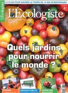 Couverture du livre « L'ecologiste n 51 quel jardins pour nourrir le monde ? printemps 2018 » de  aux éditions L'ecologiste
