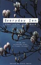 Couverture du livre « EVERYDAY ZEN » de Charlotte Joko-Beck aux éditions Thorsons