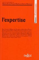 Couverture du livre « L'expertise » de Frison-Roche-M.A aux éditions Dalloz
