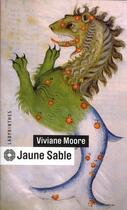 Couverture du livre « Jaune sable » de Viviane Moore aux éditions Editions Du Masque