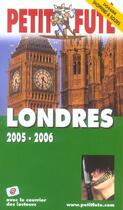Couverture du livre « LONDRES (édition 2005/2006) » de Collectif Petit Fute aux éditions Le Petit Fute